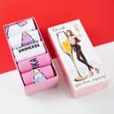 Носки женские новогодние KAFTAN «Сияй», набор 5 пар, размер 36-40 (23-25 см)