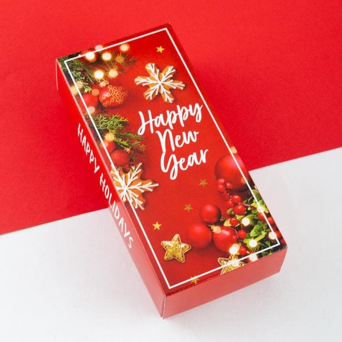 Носки женские новогодние KAFTAN Happy holidays, набор 5 пар, размер 36-40 (23-25 см)