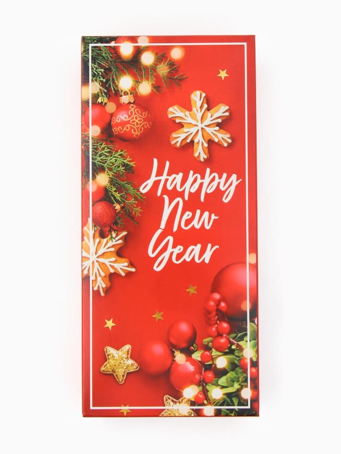 Носки женские новогодние KAFTAN Happy holidays, набор 5 пар, размер 36-40 (23-25 см)