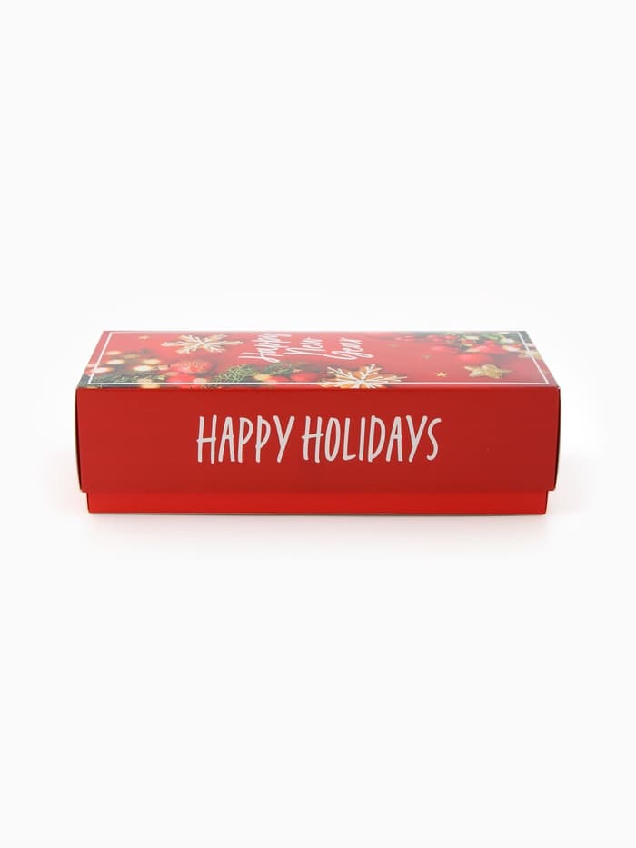 Носки женские новогодние KAFTAN Happy holidays, набор 5 пар, размер 36-40 (23-25 см)
