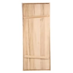 Дверной блок для бани и сауны, 170×70 см, деревянный, на клиньях, массив, «Добропаровъ»