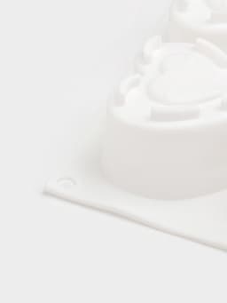 Набор кондитерский Доляна, 2 предмета: форма для муссовых десертов 29.5×17×4.3 см, молд 6.7×3.3 см