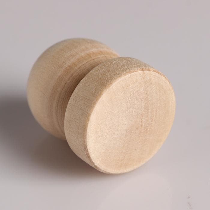 Ручка деревянная «Комод. Шкаф», h=45 мм, d=37 мм