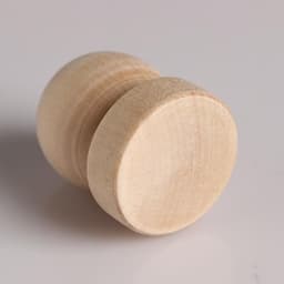 Ручка деревянная «Комод. Шкаф», h=45 мм, d=37 мм