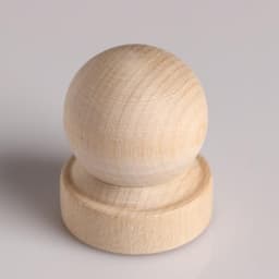 Ручка деревянная «Комод. Шкаф», h=45 мм, d=37 мм