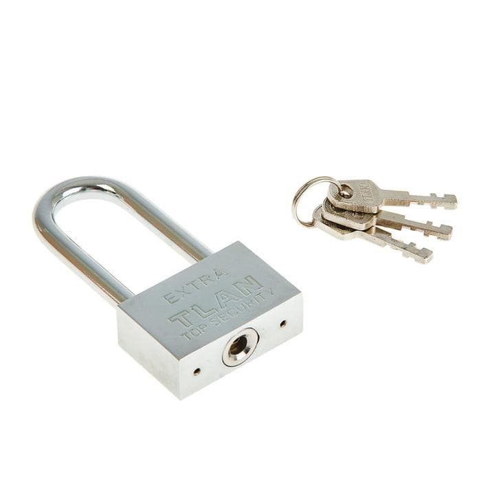 Замок навесной, тип 6, 6×50 мм, длинная дужка