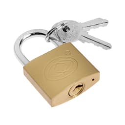 Замок навесной тип 14, 36×60 мм, 3 ключа