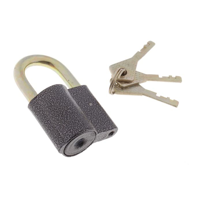 Замок навесной, 43×70 мм, 3 ключа