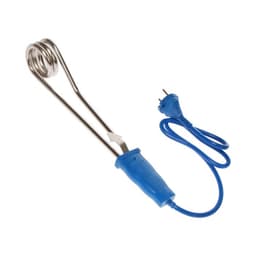 Электрокипятильник со спиралью, Luazon LEK 05, 1500 Вт, 32×4 см, 220 В, синий