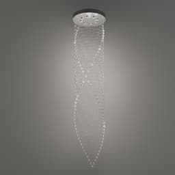 Светильник каскад 671301/8 GU10 40 Вт хром 60×60×205 см BayerLux