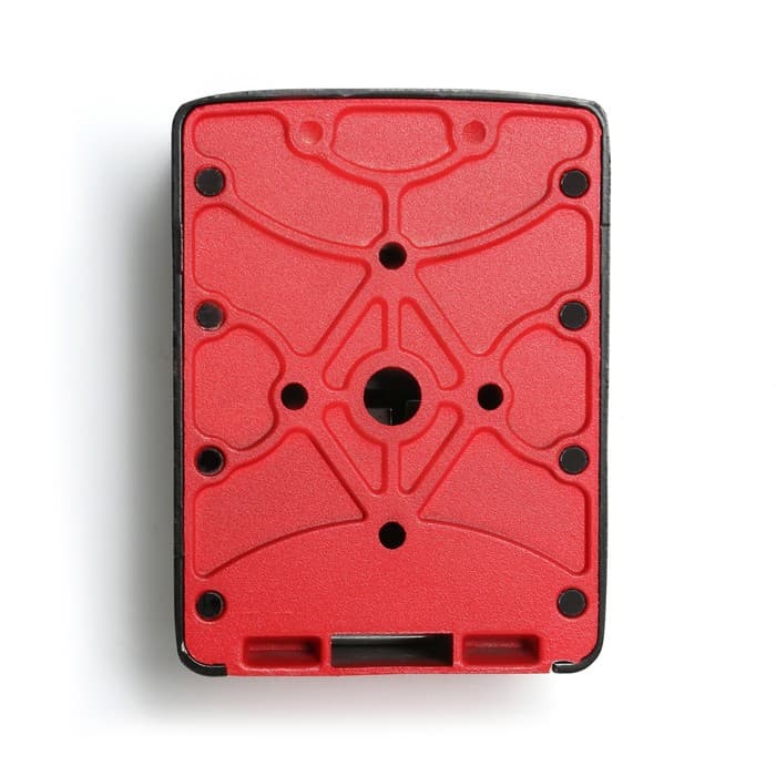 Сейф-ключница кодовая ТУНДРА, металлическая, усиленная, красный