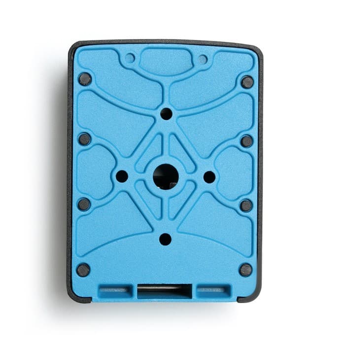 Сейф-ключница кодовая ТУНДРА, металлическая, усиленная, синий