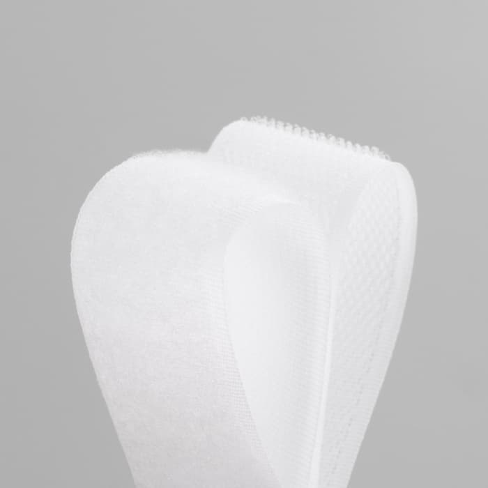 Липучка, 30 мм, 25±1 м, белая