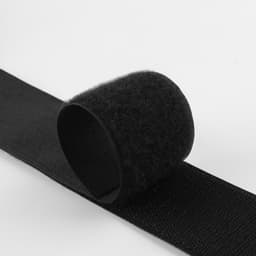 Липучка, 50 мм, 25±1 м, чёрная