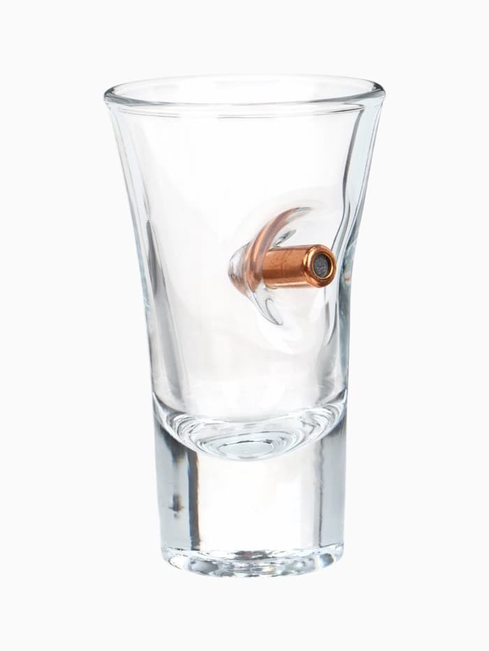 Стопка с пулей «Непробиваемая», стекло, 60 мл