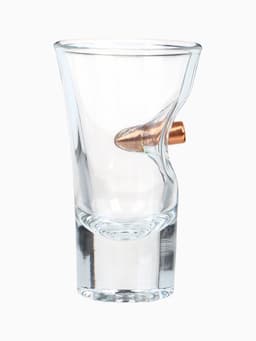 Стопка с пулей «Непробиваемая», стекло, 60 мл