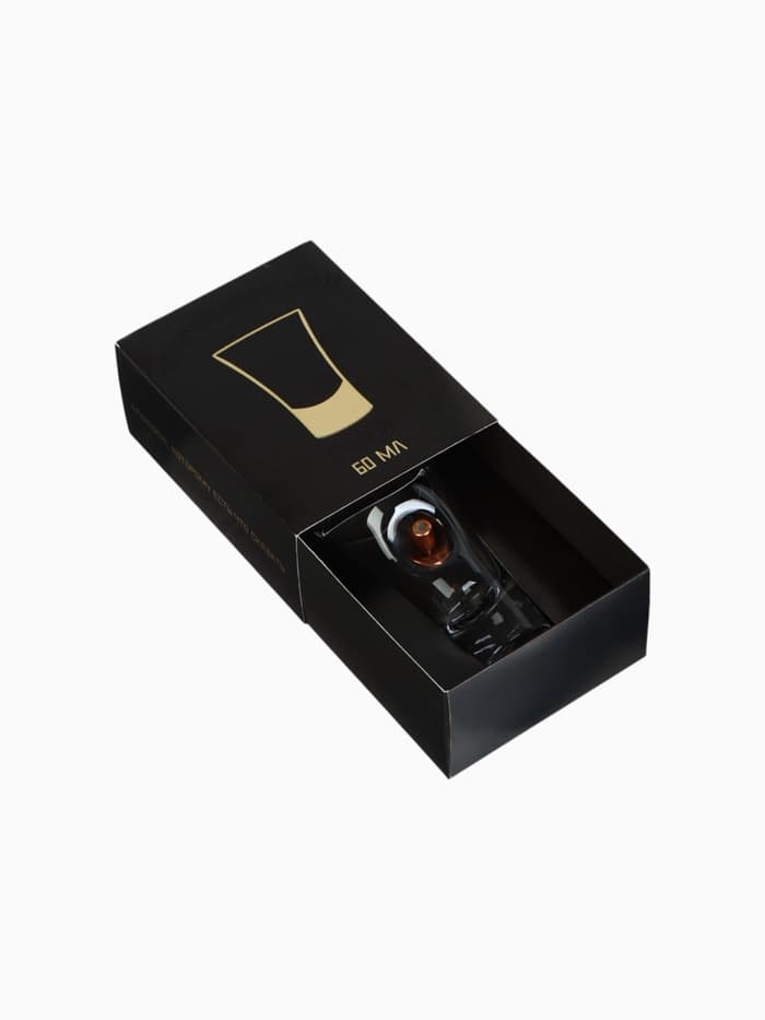 Стопка с пулей «Непробиваемая», стекло, 60 мл