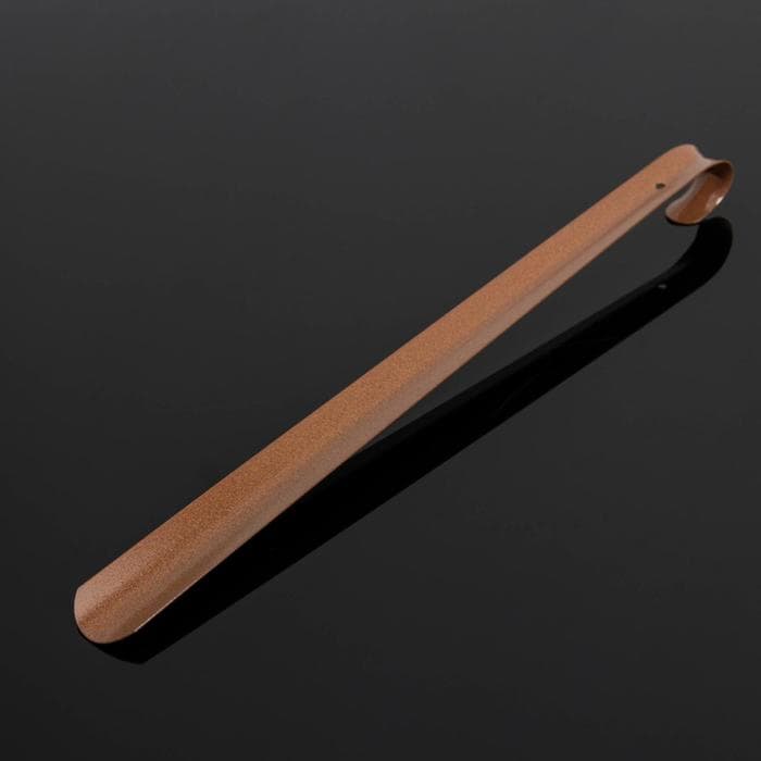 Ложка для обуви Solomon-De Luxe, 45 см, толщина 1.5 мм, металл, МИКС