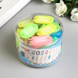 Бирка для ключей на кольце «Идентификатор. Крошка», пластик, МИКС