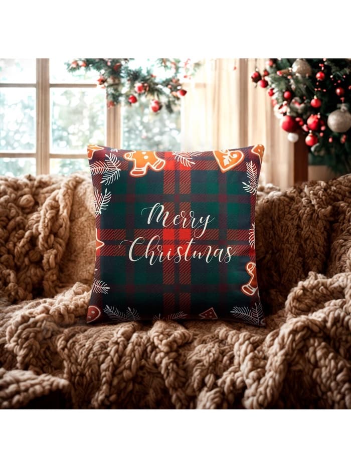 Наволочка декоративная новогодняя «Этель. Merry Christmas», 40×40 см