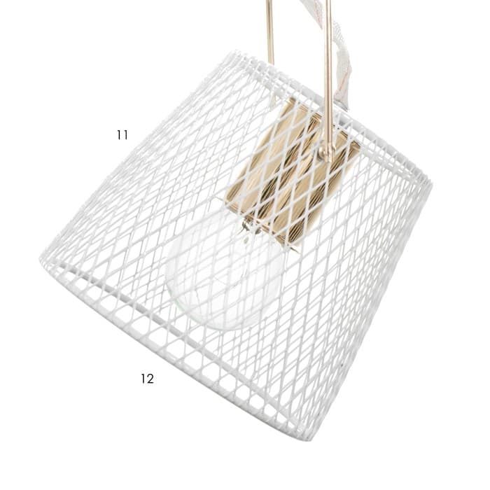 Бра 662404/1 40 Вт E27белый-золото 24×15×22 см