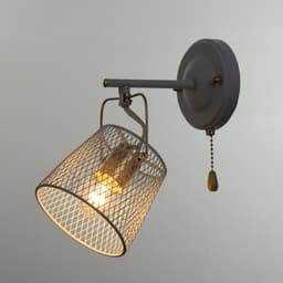 Бра 662404/1 40 Вт E27белый-золото 24×15×22 см