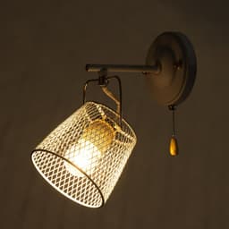 Бра 662404/1 40 Вт E27белый-золото 24×15×22 см