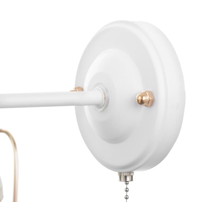 Бра 662404/1 40 Вт E27белый-золото 24×15×22 см