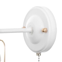 Бра 662404/1 40 Вт E27белый-золото 24×15×22 см