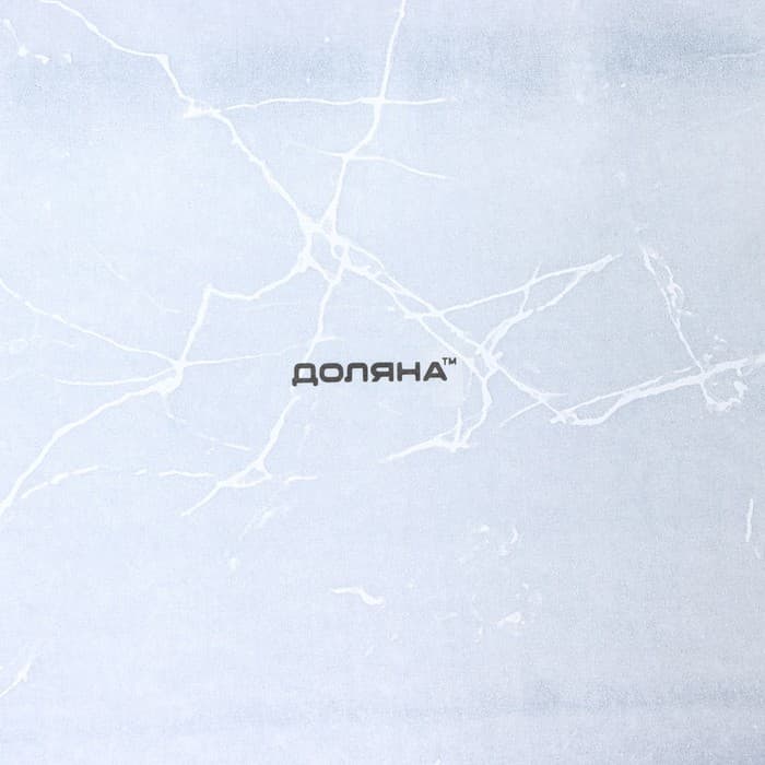 Набор для суши Доляна «Марбл чёрная», 3 предмета: соусники 8×2 см, 8×6 см, подставка 25×15 см, стекло