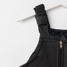 Полукомбинезон детский, чёрный, рост 122-128 см