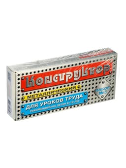 Конструктор металлический для уроков труда Десятое Королевство «Мастер», 68 деталей