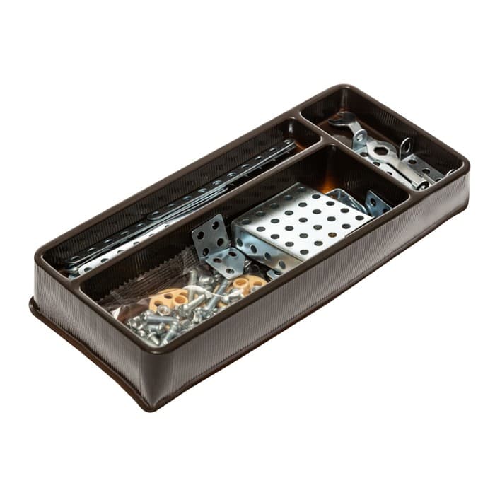 Конструктор металлический №6 Десятое Королевство, для уроков труда, 80 деталей