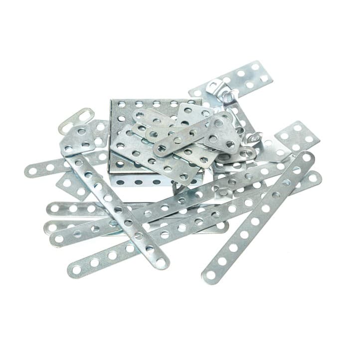 Конструктор металлический №6 Десятое Королевство, для уроков труда, 80 деталей