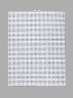 Канва для вышивания №11, пластиковая, 26×34 см, белая