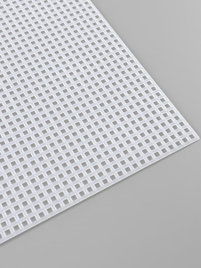 Канва для вышивания №11, пластиковая, 26×34 см, белая