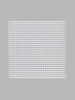 Канва для вышивания «Квадрат», пластиковая, 10.5×10.5 см, 3 шт., белая