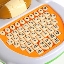 Обучающий компьютер ZABIAKA «Медвежонок», звуковые эффекты, коричневый