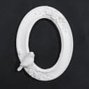 Рамка для фото, панно, картин «Овальная с птичками», белая