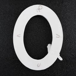 Рамка для фото, панно, картин «Овальная с птичками», белая