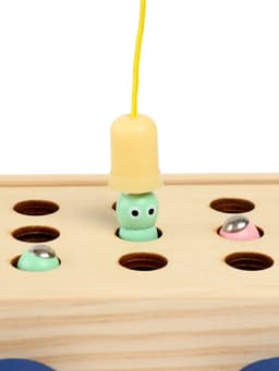 Развивающая игра 3в1 «Паровозик», рыбалка, каталка, сортер, 35×11×10 см