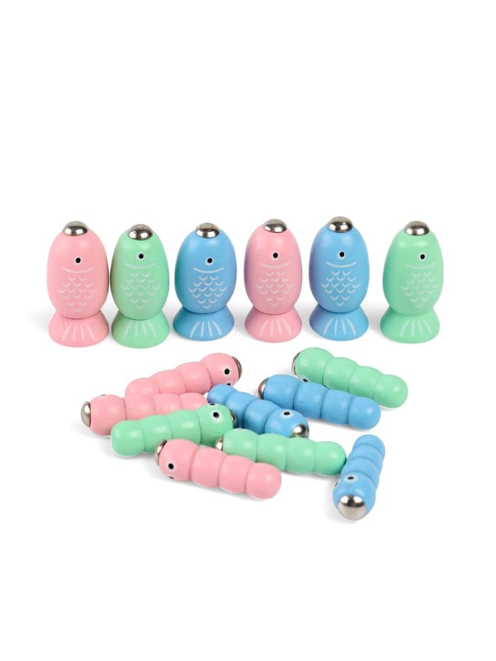 Развивающая игра 3в1 «Паровозик», рыбалка, каталка, сортер, 35×11×10 см