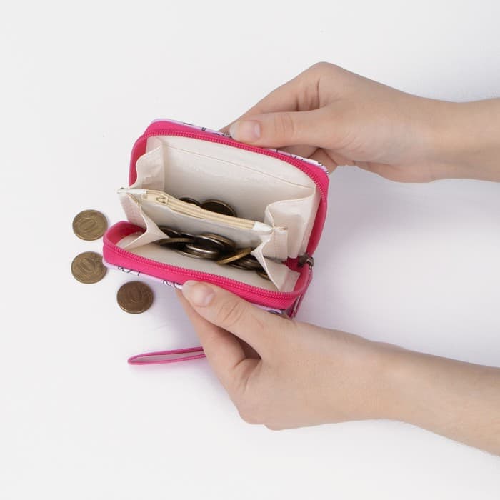 Кошелёк детский «Котята» 10×8.5×2 см, розовый