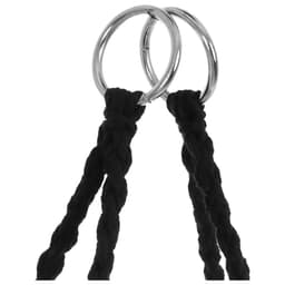 Гамак-кресло maclay, подвесное, плетёное, 60×80 см, чёрное