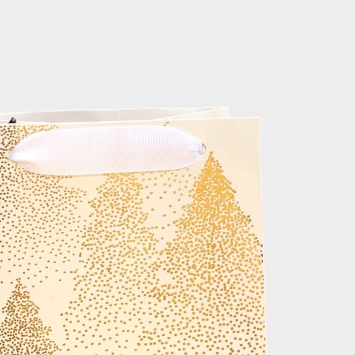 Пакет новогодний подарочный под бутылку «С Новым годом», 13×35×10 см