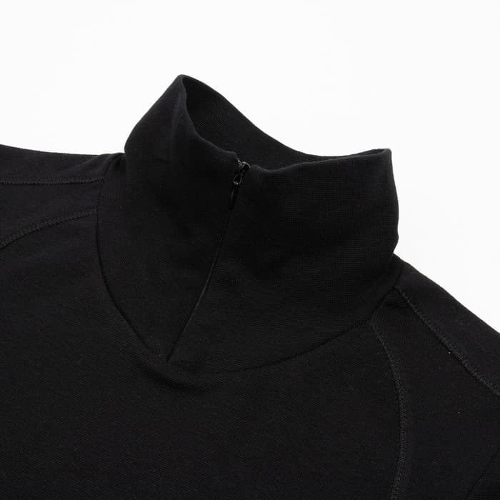 Термобельё женское (лонгслив, лосины) MINAKU, чёрное, размер 46