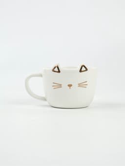 Чайная пара «Счастье уже здесь»: кружка 200 мл, блюдце 18×11 см, ложка