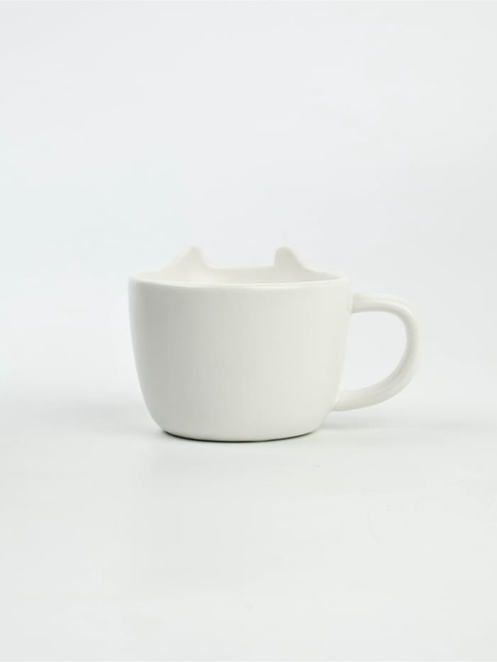 Чайная пара «Счастье уже здесь»: кружка 200 мл, блюдце 18×11 см, ложка