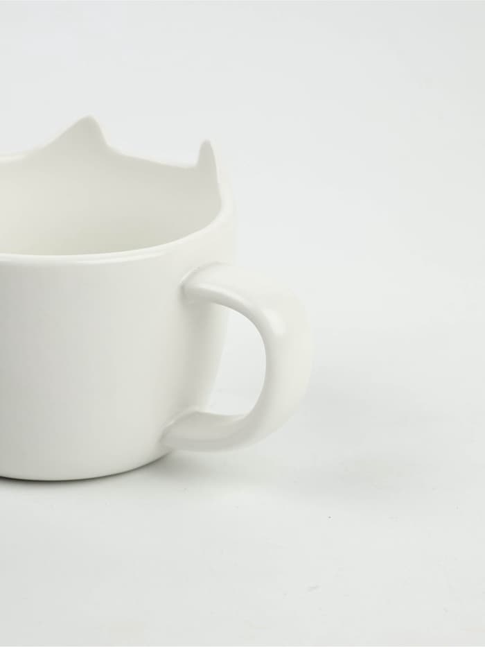 Чайная пара «Счастье уже здесь»: кружка 200 мл, блюдце 18×11 см, ложка