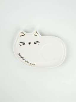 Чайная пара «Счастье уже здесь»: кружка 200 мл, блюдце 18×11 см, ложка